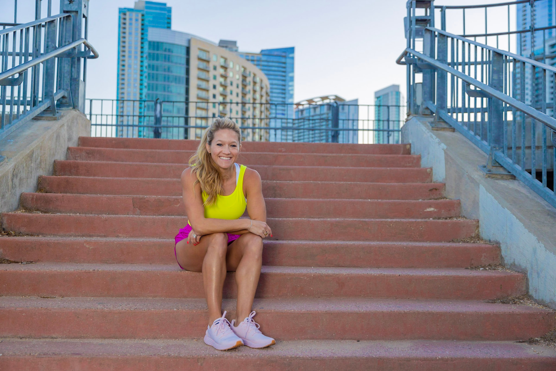 Portrait of Brittney Lankford downtown